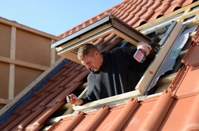 Pose de fenêtres de toit Velux à la Thieuloye